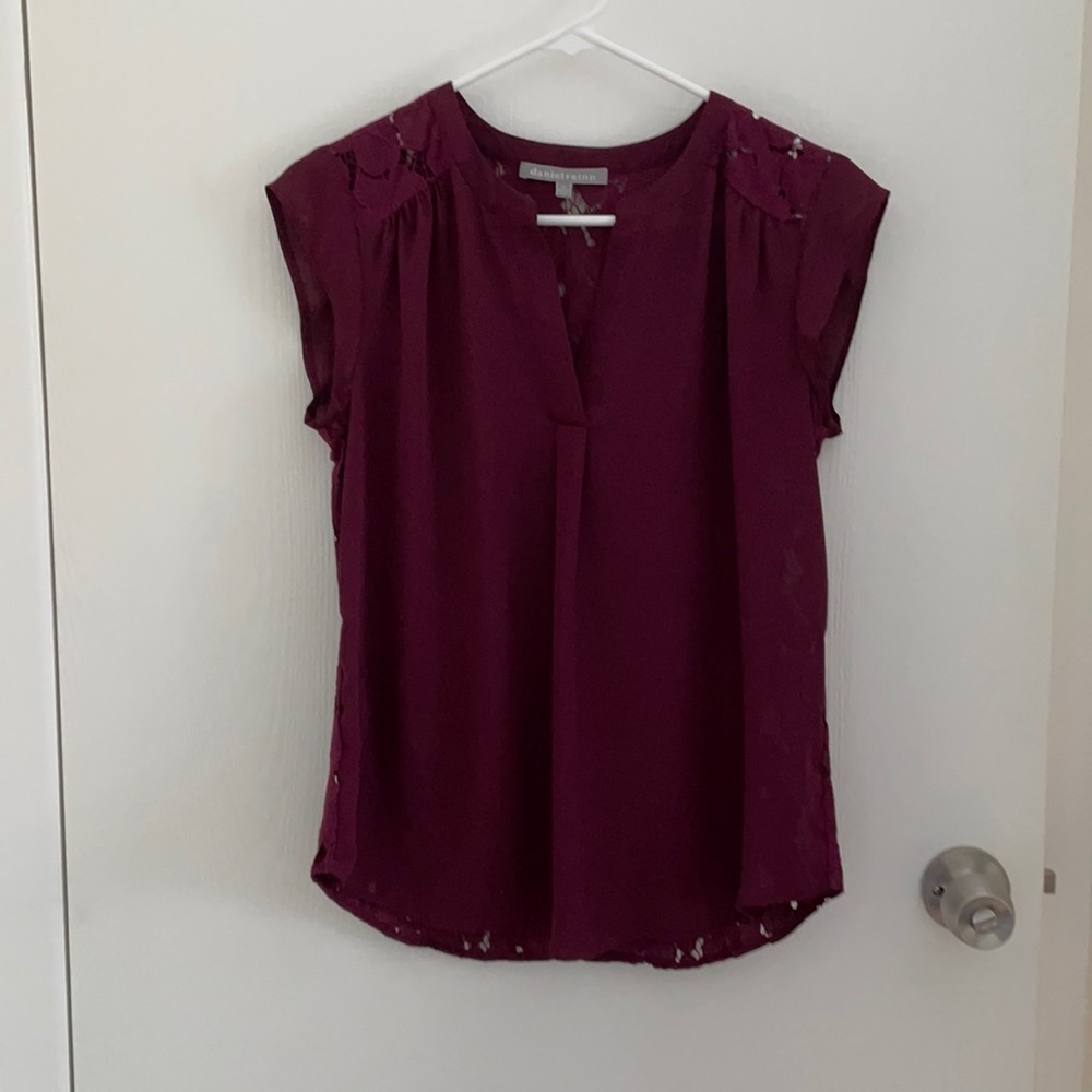 Lace Back blouse
